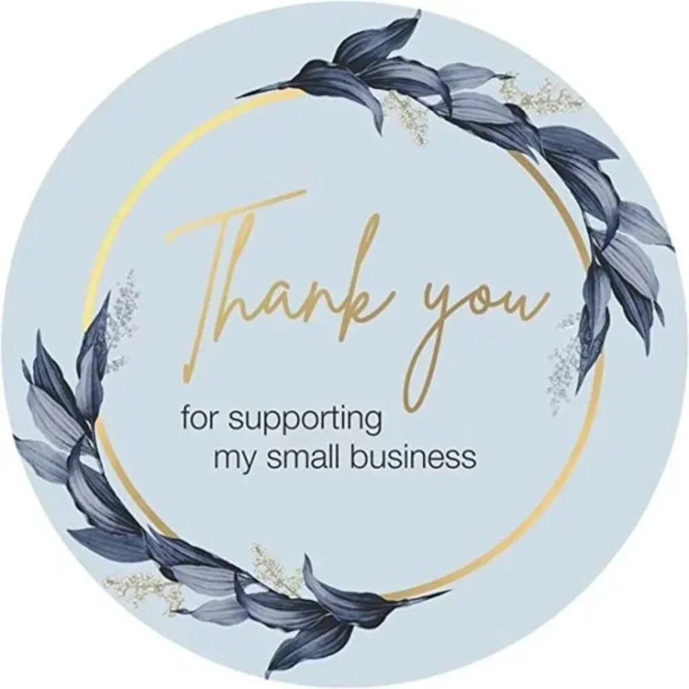 50 PCS Business Thank You Stickers 1.5 